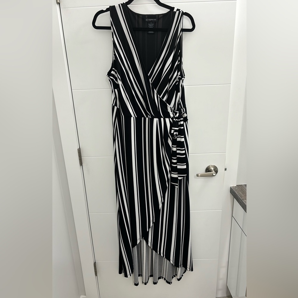 INC Faux Wrap Dress